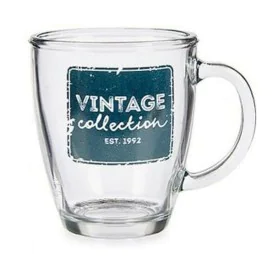 Mug Vintage Transparent Glass 320 ml by Vivalto, Cups - Ref: S3607719, Price: 2,49 €, Discount: %