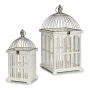 Cage 1014056 White 30 x 59 x 30 cm by Gift Decor, Ornaments - Ref: S3607842, Price: 62,42 €, Discount: %