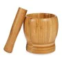 Almofariz Natural Bambu (11 x 12 cm) de Kinvara, Conjuntos de almofariz - Ref: S3608234, Preço: 6,26 €, Desconto: %