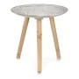 Mesa auxiliar Espirales 40 x 39 x 40 cm Madera Marrón Blanco de Gift Decor, Mesas auxiliares - Ref: S3608310, Precio: 15,40 €...