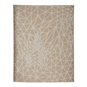 Mantel Abstracto Beige Jacquard Blanco (140 x 180 cm) de Kinvara, Manteles - Ref: S3608637, Precio: 16,26 €, Descuento: %