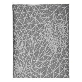 Tischdecke abstrakt Grau Jacquard Weiß (140 x 180 cm) von Kinvara, Tischdecken - Ref: S3608640, Preis: 16,26 €, Rabatt: %