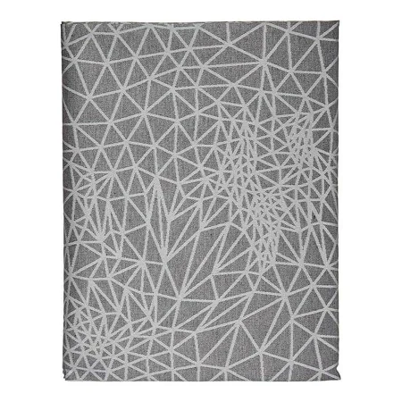 Mantel Abstracto Gris Jacquard Blanco (140 x 180 cm) de Kinvara, Manteles - Ref: S3608640, Precio: 15,61 €, Descuento: %