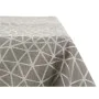 Tischdecke abstrakt Grau Jacquard Weiß (140 x 180 cm) von Kinvara, Tischdecken - Ref: S3608640, Preis: 16,26 €, Rabatt: %