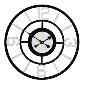 Orologio da Parete Bianco Nero Metallo MDF (60 x 3,5 x 60 cm) di Gift Decor, Orologi da parete - Rif: S3608703, Prezzo: 29,25...