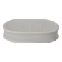 Bath Set 89457 Waves Ceramic Grey Metal (3 pcs) by Berilo, Bathroom Accessory Sets - Ref: S3608907, Price: 7,97 €, Discount: %