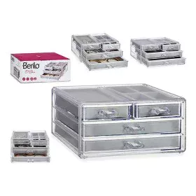 Caja-Joyero Transparente Metacrilato (15 x 12 x 24,5 cm) de Berilo, Organizadores de joyas - Ref: S3608919, Precio: 12,12 €, ...