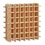 Range Bouteilles Bois de pin Naturel (75 x 21,5 x 75 cm) de Kipit, Étagères et supports - Réf : S3608939, Prix : 75,04 €, Rem...