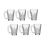 Mug Squares Transparent Glass 340 ml by Vivalto, Cups - Ref: S3608949, Price: 2,04 €, Discount: %