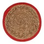 Dessous de plat Rouge Marron 35 x 1 x 35 cm Naturel (Ø 35 cm) de Gift Decor, Sets de table - Réf : S3609003, Prix : 3,57 €, R...