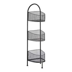 Shelves Black Metal (21,2 x 97 x 28,5 cm) by Gift Decor, Standing Shelf Units - Ref: S3609053, Price: 30,98 €, Discount: %