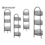 Shelves Black Metal (21,2 x 97 x 28,5 cm) by Gift Decor, Standing Shelf Units - Ref: S3609053, Price: 28,36 €, Discount: %