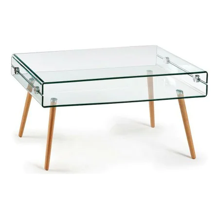 Centre Table Glass MDF Wood 55 x 52 x 110 cm by Gift Decor, Tables - Ref: S3609106, Price: 95,18 €, Discount: %