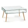 Centre Table Glass MDF Wood 55 x 52 x 110 cm by Gift Decor, Tables - Ref: S3609106, Price: 95,18 €, Discount: %