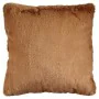 Cushion With hair Brown Synthetic Leather (40 x 2 x 40 cm) by Gift Decor, Cushions - Ref: S3609176, Price: 7,65 €, Discount: %