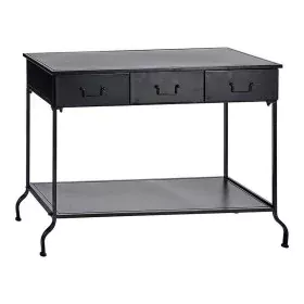 Consola Negro Metal (43 x 121 x 84,5 cm) de Gift Decor, Mesas - Ref: S3609231, Precio: 105,16 €, Descuento: %