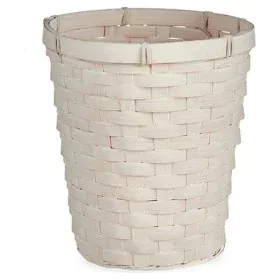 Macetero 20 x 19 x 20 cm Blanco PVC Bambú de Gift Decor, Maceteros - Ref: S3609258, Precio: 3,88 €, Descuento: %