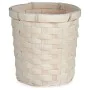 Macetero 17 x 15 x 17 cm Blanco PVC Bambú de Gift Decor, Maceteros - Ref: S3609259, Precio: 1,95 €, Descuento: %