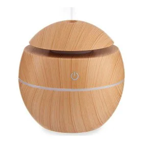 Humidificateur à Diffuseur d'Arômes avec LED Multicolore Marron Plastique (130 ml) (10 x 10 x 10 cm) de Acorde, Vaporisateurs...