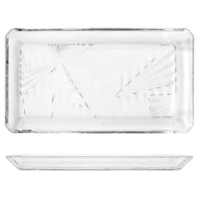 Bandeja Madlen Cristal Transparente (12 x 1,8 x 21,8 cm) (2 pcs) de Pasabahce, Platos y fuentes - Ref: S3609514, Precio: 9,15...