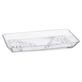 Plateau Madlen Verre Transparent (16,5 x 2,6 x 27,5 cm) de Pasabahce, Plats et plateaux - Réf : S3609516, Prix : 7,60 €, Remi...