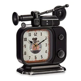 Reloj de Mesa Cámara Metal (10 x 28 x 25 cm) de Gift Decor, Relojes de escritorio - Ref: S3609577, Precio: 20,62 €, Descuento: %