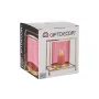 Candleholder Squared Pink Golden 14 x 15,5 x 14 cm Metal Glass by Gift Decor, Candelabras and candle holders - Ref: S3609637,...