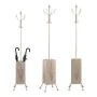 Coat rack Umbrella stand Metal Cream (34 x 188 x 34 cm) by Gift Decor, Coat Racks - Ref: S3609674, Price: 55,71 €, Discount: %