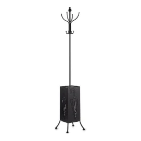 Coat rack Umbrella stand Black Metal (34 x 188 x 34 cm) by Gift Decor, Coat Racks - Ref: S3609675, Price: 54,62 €, Discount: %