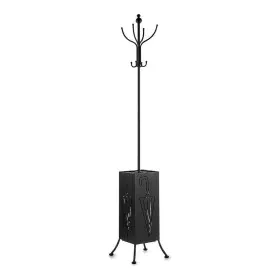 Coat rack Umbrella stand Black Metal (34 x 188 x 34 cm) by Gift Decor, Coat Racks - Ref: S3609675, Price: 55,71 €, Discount: %