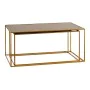 Conjunto de 2 mesas Preto Dourado (2 pcs) de Gift Decor, Jogos de móveis - Ref: S3609691, Preço: 131,47 €, Desconto: %