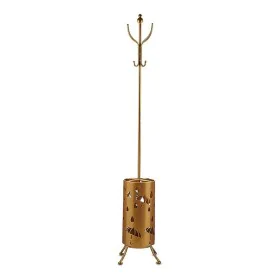 Porte-manteau porte-parapluie Doré Métal (44 x 185 x 44 cm) de Gift Decor, Portemanteaux - Réf : S3609699, Prix : 54,62 €, Re...