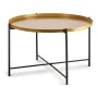 Mesa de apoio Preto Dourado Metal (76,5 x 46 x 76,5 cm) de Gift Decor, Jogos de móveis - Ref: S3609710, Preço: 43,04 €, Desco...