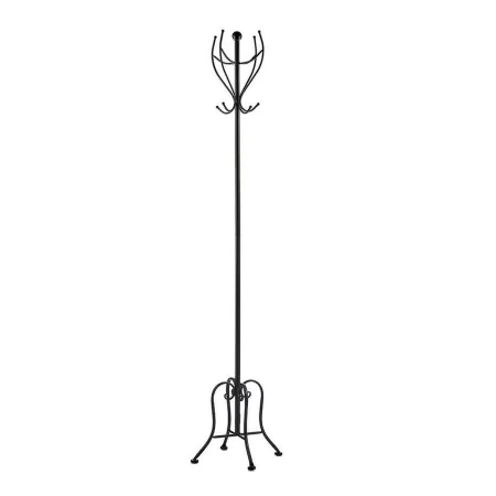 Coat rack Black Metal (30 x 180 x 30 cm) by Gift Decor, Coat Racks - Ref: S3609713, Price: 42,35 €, Discount: %