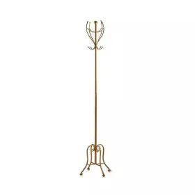 Coat rack Golden Metal (30 x 180 x 30 cm) by Gift Decor, Coat Racks - Ref: S3609715, Price: 42,35 €, Discount: %