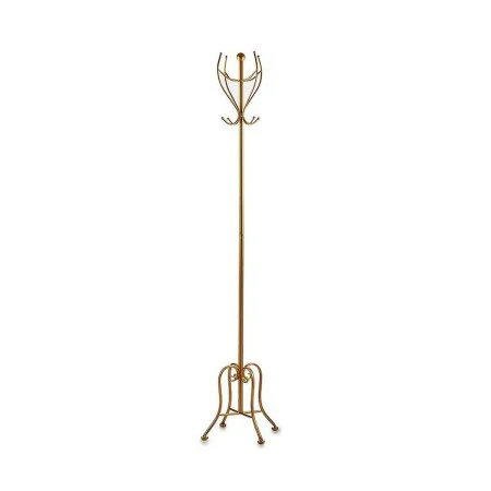 Coat rack Golden Metal (30 x 180 x 30 cm) by Gift Decor, Coat Racks - Ref: S3609715, Price: 42,35 €, Discount: %