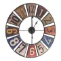 Reloj de Pared Multicolor Retro Metal (60 x 4,5 x 60 cm) de Gift Decor, Relojes de pared - Ref: S3609724, Precio: 33,86 €, De...