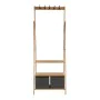 Hat stand Grey Brown Wood Cloth (40,5 x 175 x 67 cm) by Kipit, Coat Racks - Ref: S3609753, Price: 63,67 €, Discount: %