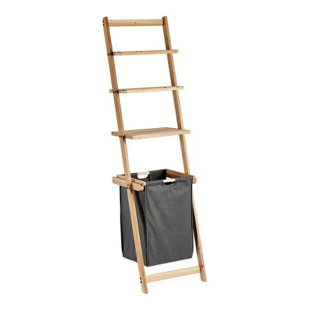 Étagère Bois Tissu (36 x 151 x 41,5 cm) de Kipit, Étagères verticales - Réf : S3609757, Prix : 42,35 €, Remise : %