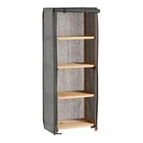 Estantería Gris 30 x 113 x 42 cm Madera Marrón de Kipit, Unidades de estanterías - Ref: S3609833, Precio: 44,55 €, Descuento: %