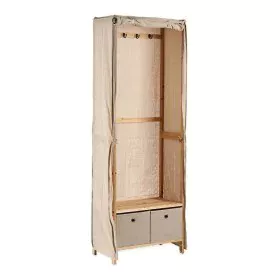 Appendiabiti Beige Legno Stoffa (31,5 x 58 x 168 cm) di Kipit, Appendiabiti - Rif: S3609912, Prezzo: 63,67 €, Sconto: %