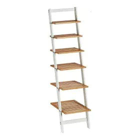 Shelves Brown White Bamboo (35 x 165 x 42 cm) by Gift Decor, Standing Shelf Units - Ref: S3610051, Price: 42,24 €, Discount: %