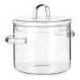 Pentola con Coperchio Vetro Borosilicato Trasparente (14,5 x 15,8 x 20 cm) di Vivalto, Pentole universali - Rif: S3610115, Pr...