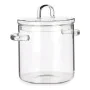 Caçarola com Tampa Vidro de Borosilicato Transparente (15,3 x 19,5 x 21 cm) de Vivalto, Panelas retas - Ref: S3610117, Preço:...