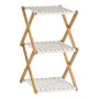 Shelves Brown White Foldable Wood (32 x 65 x 39 cm) by Gift Decor, Standing Shelf Units - Ref: S3610213, Price: 30,48 €, Disc...