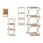 Shelves Brown White Foldable Wood (32 x 96 x 39 cm) by Gift Decor, Standing Shelf Units - Ref: S3610216, Price: 40,66 €, Disc...