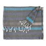 Foulard Multiusos Rayas Azul (170 x 90 cm) de Gift Decor, Cubrecamas - Ref: S3610323, Precio: 7,74 €, Descuento: %