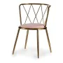 Chair Golden Pink Rhombus 50,5 x 73 x 51 cm by Gift Decor, Dining Chairs - Ref: S3610370, Price: 90,05 €, Discount: %