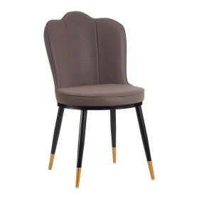 Fauteuil Violet Coquillage Cuir Synthétique Acier (53 x 88 x 67 cm) de Gift Decor, Chaises - Réf : S3610455, Prix : 67,97 €, ...