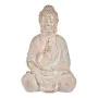 Figura Decorativa para Jardim Buda Branco/Dourado Poliresina (24,5 x 50 x 31,8 cm) de Ibergarden, Estátuas - Ref: S3610544, P...